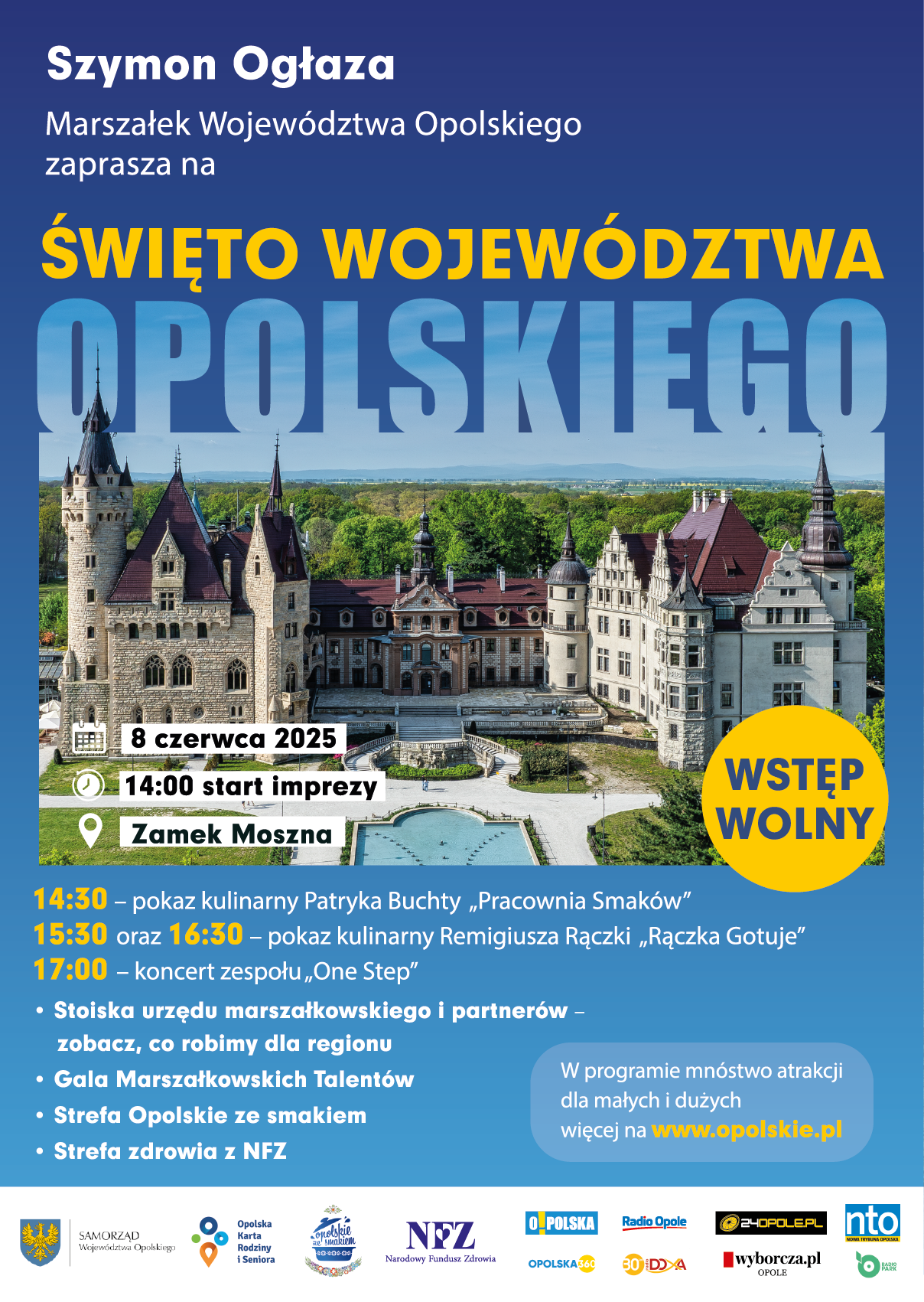 Plakat Święto Województwa Opolskiego